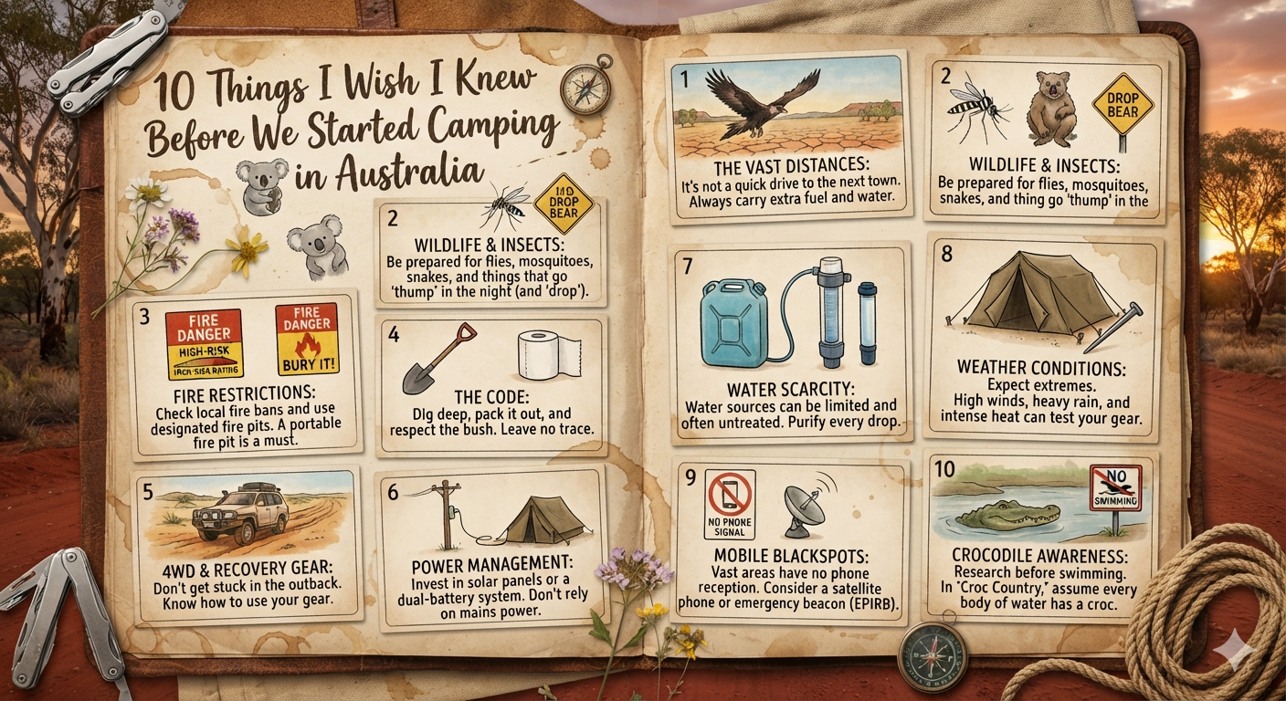 10 Things I Wish I Knew Before We Started Camping in Australia