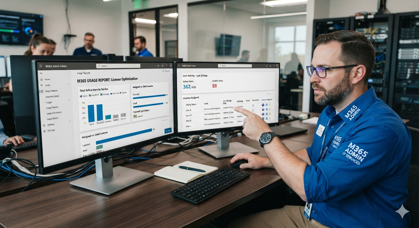 M365 Admin Center Usage Reports: How IT Managers Track User Activity & Optimize License Costs